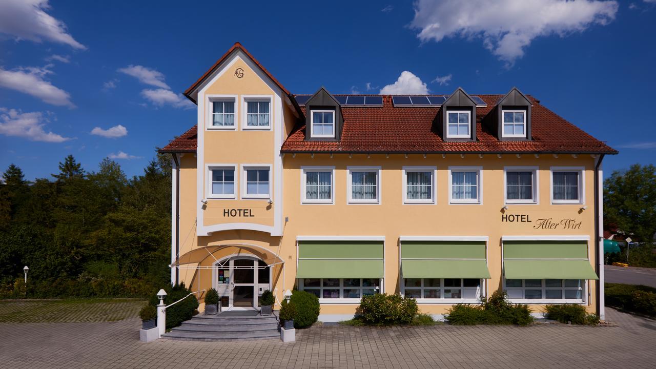 Hotel Alter Wirt Hallbergmoos Eksteriør billede